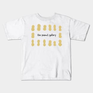 the peanut gallery Kids T-Shirt